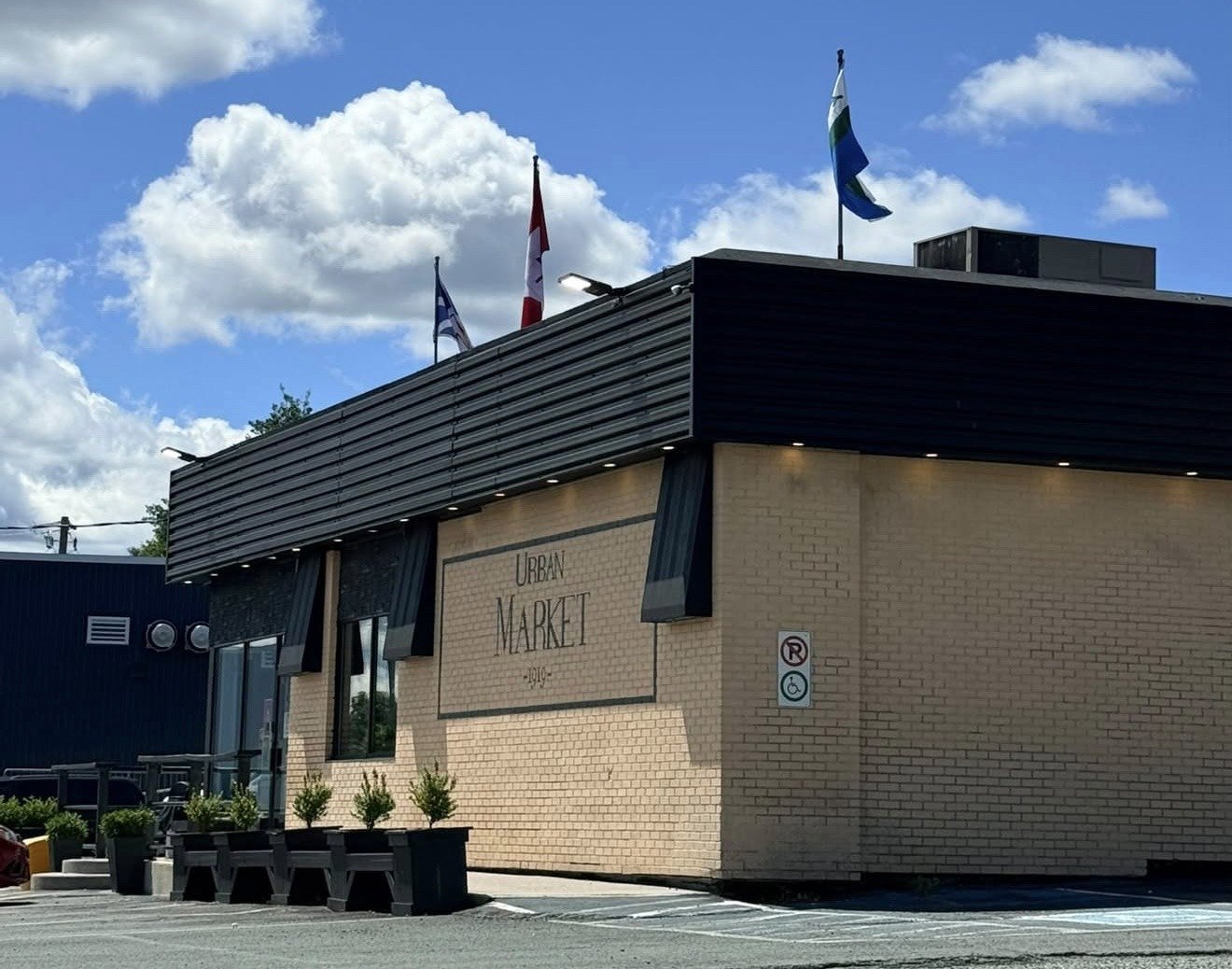 The exterior of Urban Market 1919.